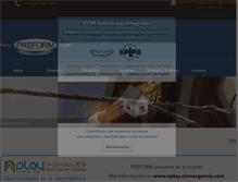 Tablet Screenshot of preform.com.ar